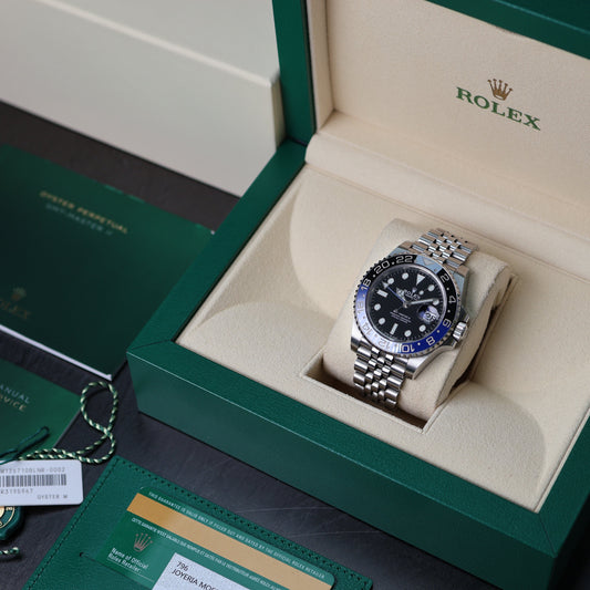 Rolex GMT-Master II Batman Jubilée 126710BLNR
