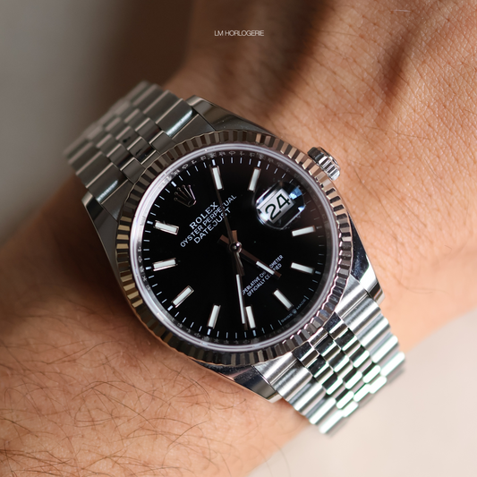 Rolex Datejust Cadran Noir Jubilée 126234