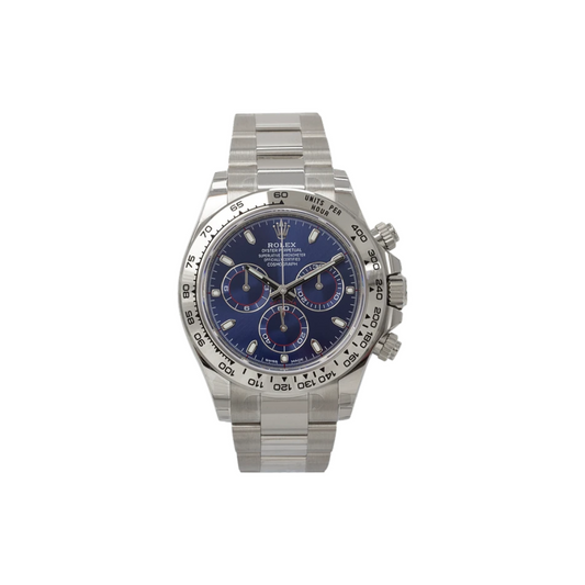 Rolex Daytona Blue Dial White Gold 116509