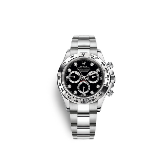 Rolex Daytona Black Diamond Dial White Gold 116509