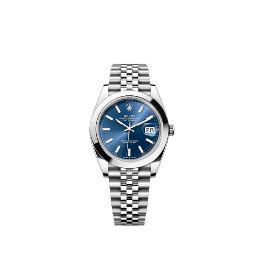 Rolex Datejust Blue Dial Jubilée 126300