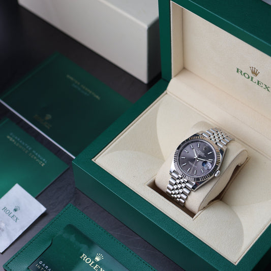 Rolex Datejust Silver Dial Jubilée 126334