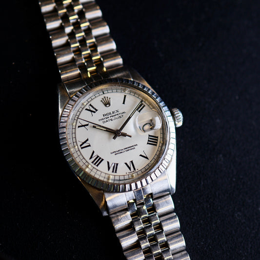 Rolex Datejust Buckley Cream Dial 1603