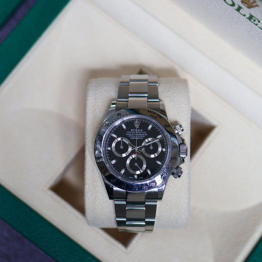 Rolex Daytona Black Dial 116520