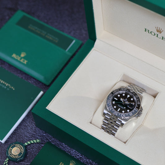 Rolex GMT-Master II Bruce Wayne Jubilée 126710GRNR