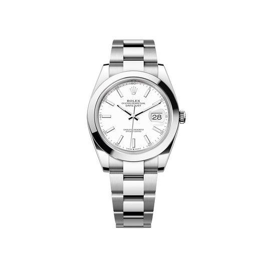 Rolex Datejust White Dial Oyster 126300